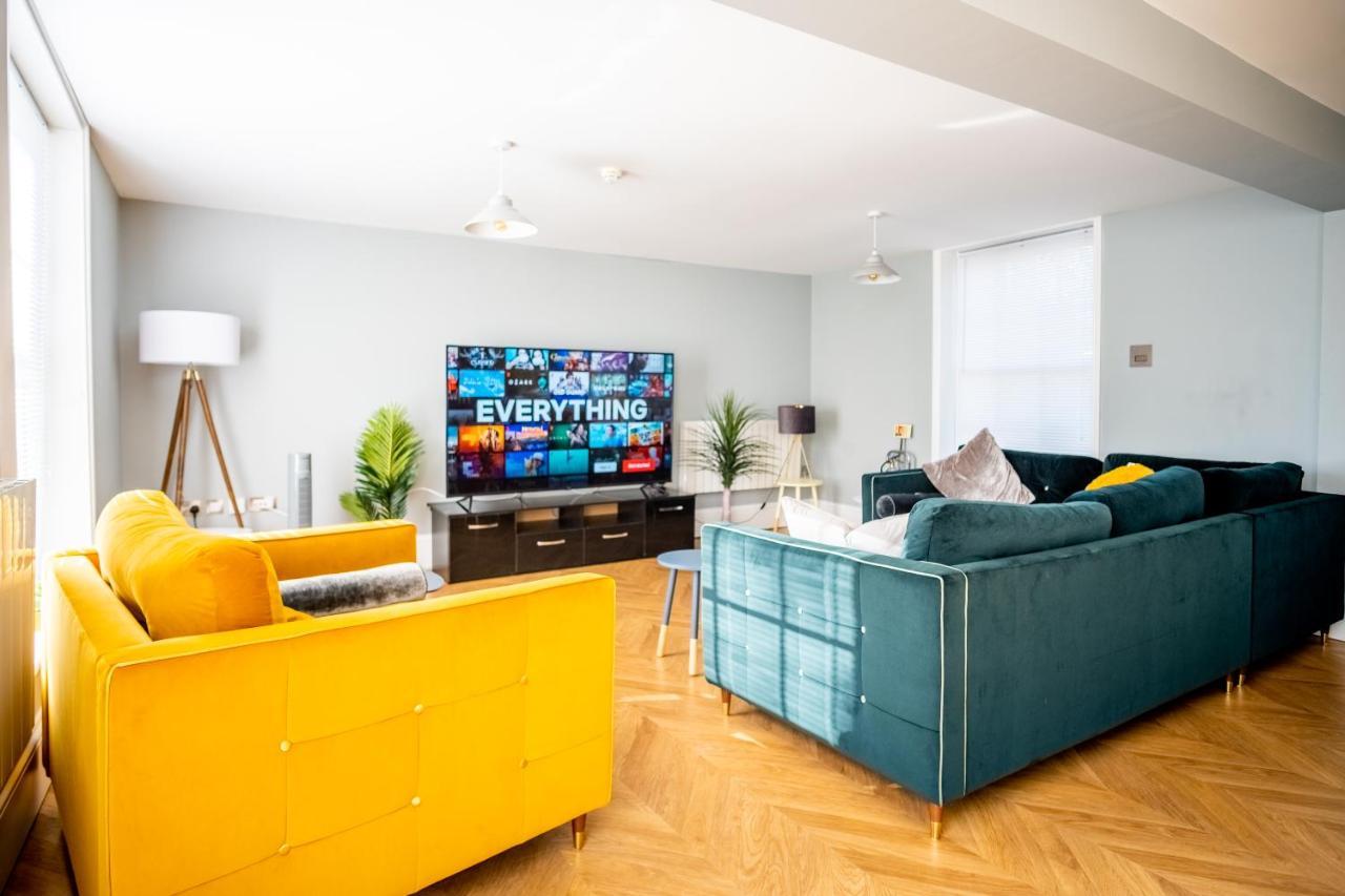 노리치 Luxury 3 Bed Penthouse With Off Street Parking 아파트 외부 사진